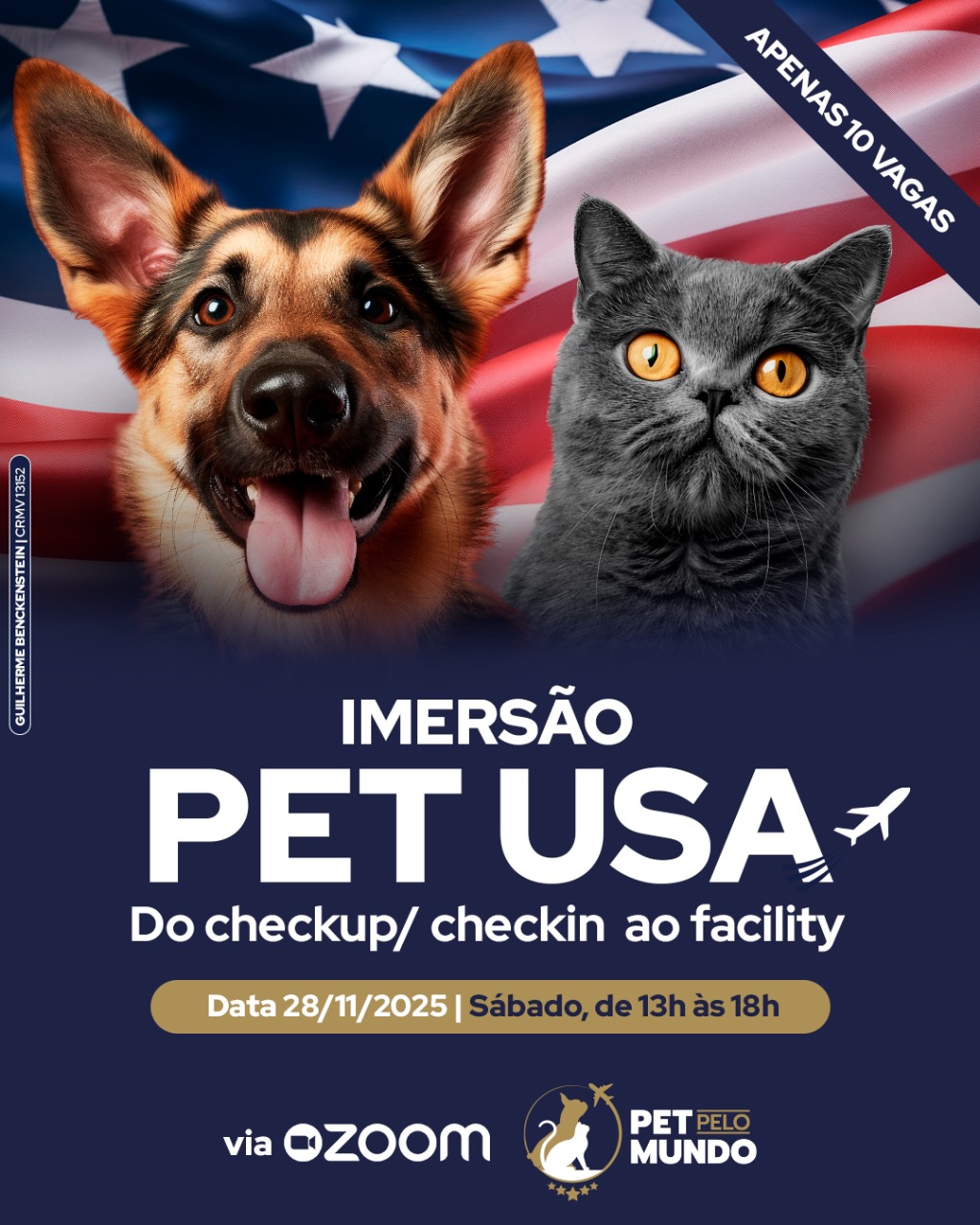 Imersão PET USA 🇺🇸 – Do checkup/check-in ao facility